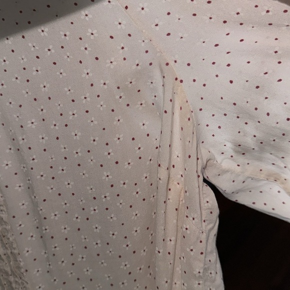 Lucky Brand -Women's light pink Long Sleeve Scoop Neck Blouse Size Small - Picture 10 of 12